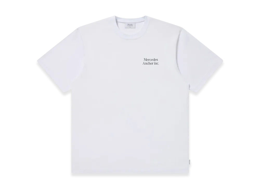Mercedes Anchor inc. Logo Tee "White"