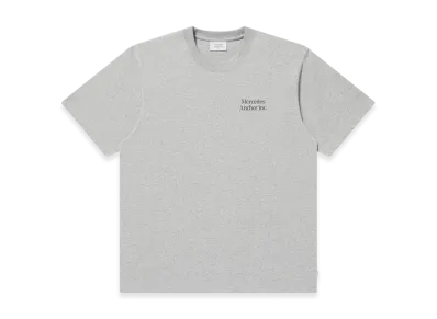 Mercedes Anchor inc. Logo Tee "Heather Gray"