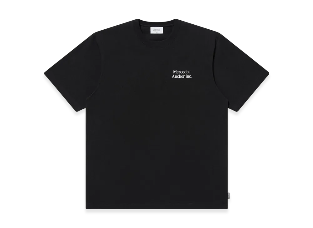 Mercedes Anchor inc. Logo Tee "Black"