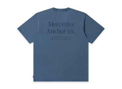 Mercedes Anchor inc. Pigment Dye Logo Tee "Lavender"