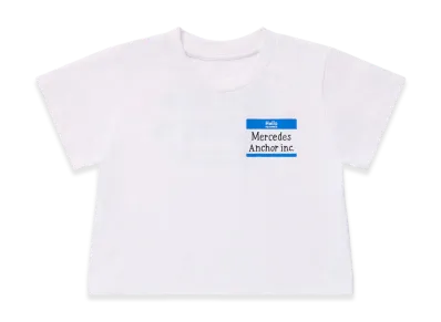 Mercedes Anchor inc. LABEL Kids Tee "White"