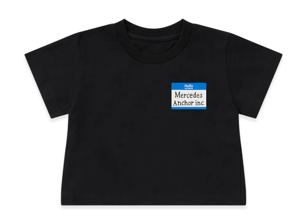 Mercedes Anchor inc. LABEL Kids Tee "Black"