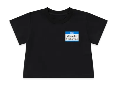 Mercedes Anchor inc. LABEL Kids Tee "Black"