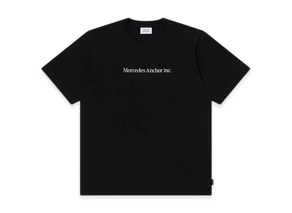Mercedes Anchor inc. Logo Tee "Black"