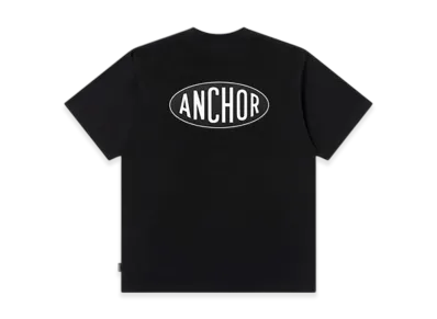 Mercedes Anchor Inc. Oval Logo Tee "Black"