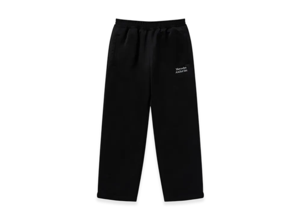 Mercedes Anchor inc. Poly Track Pants "Black"