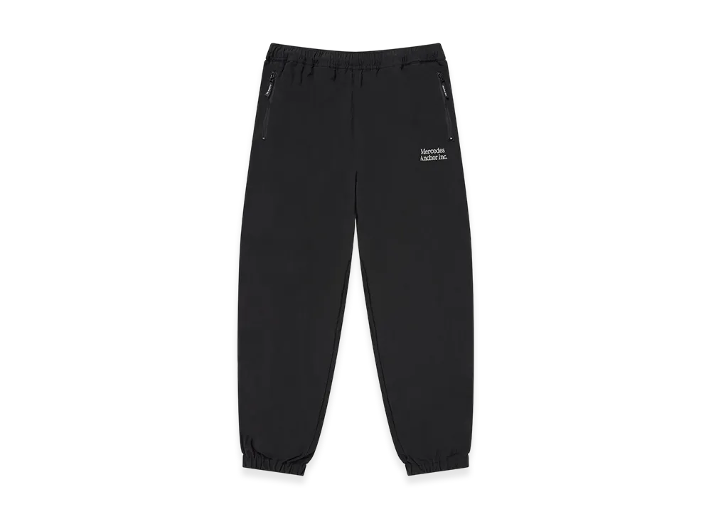 Mercedes Anchor inc. Nylon Track Pants "Black"