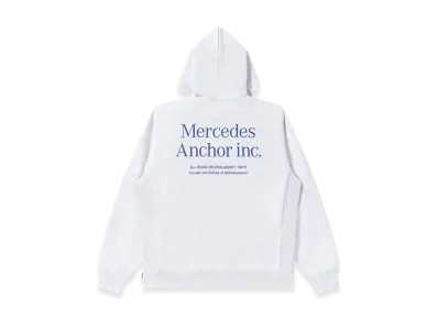 Mercedes Anchor inc. Logo Sweat Hoodie "Ash"