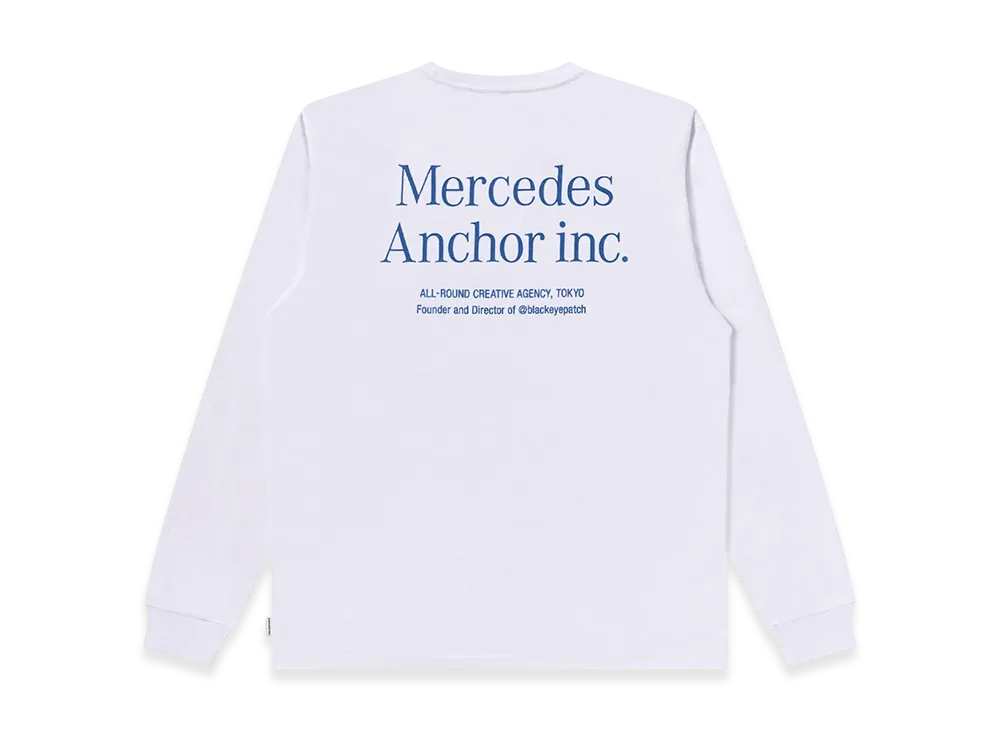 Mersedes Anchor Inc. L/S TEE ロンT Mercedes Anchor Inc. L⁄S POKET TEE