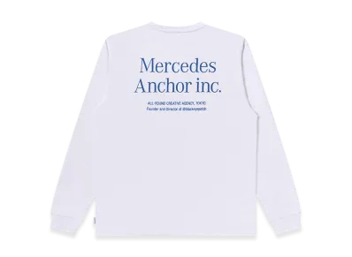 Mercedes Anchor inc. Logo L/S Tee "White"