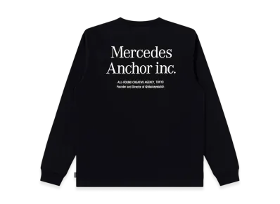 Mercedes Anchor inc. Logo L/S Tee "Black"
