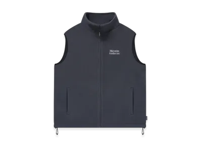 Mercedes Anchor inc. Fleece Vest "Charcoal"