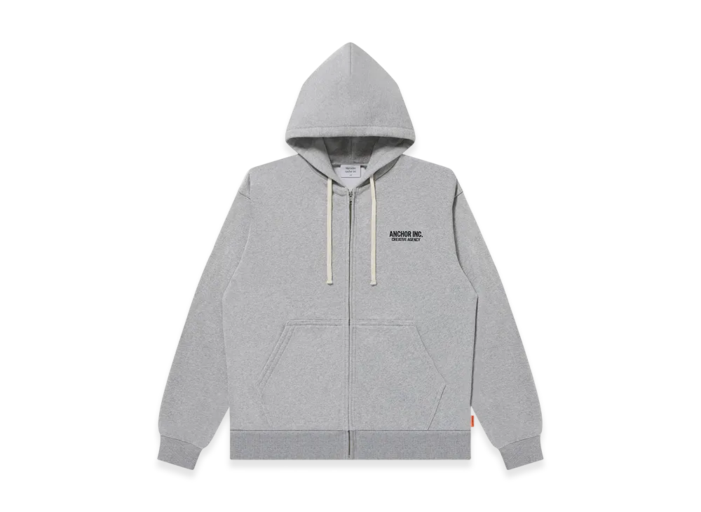 Mercedes Anchor inc. Company Profile Zipup Hoodie "Heather Gray"