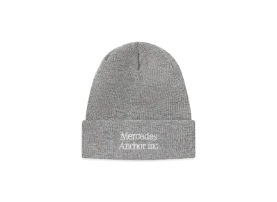 Mercedes Anchor inc. Merino Wool Logo Beanie "Gray"