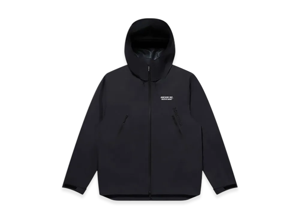 Mercedes Anchor inc. x Marmot Bold Logo GTX Odin Jacket "Black"