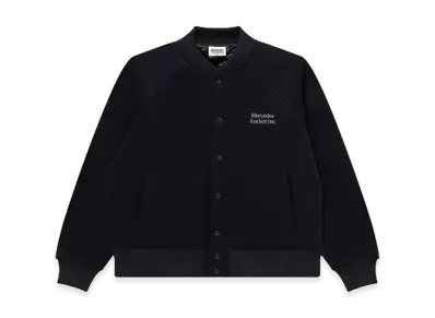 Mercedes Anchor inc. Melton Varsity Jacket "Navy"
