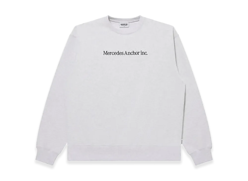 Mercedes Anchor inc. One Line Logo Crew Sweat 