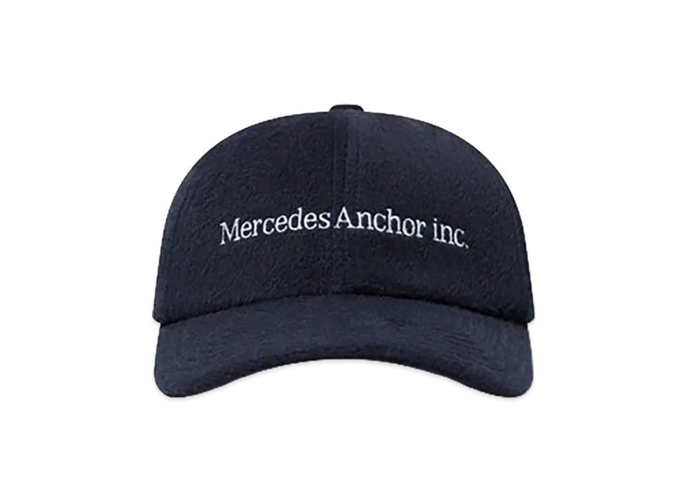 Mercedes Anchor inc. One Line Logo Wool Cap "Navy"