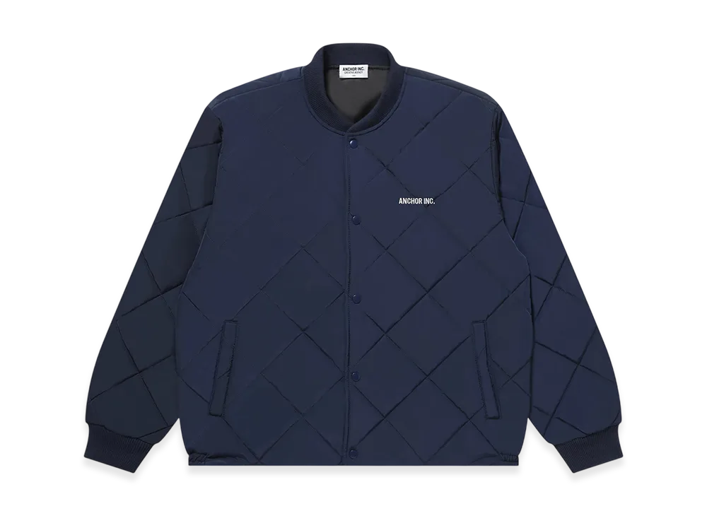 Mercedes Anchor inc. Bold Logo Quilted Jacket 