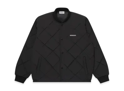 Mercedes Anchor inc. Bold Logo Quilted Jacket "Black"