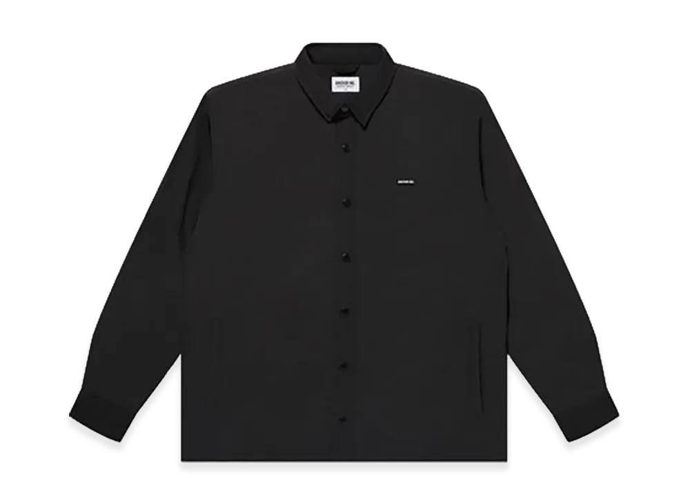 Mercedes Anchor inc. Small Patched Quilted Shirt Jacket "Black"