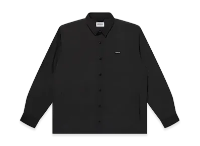 Mercedes Anchor inc. Small Patched Quilted Shirt Jacket "Black"