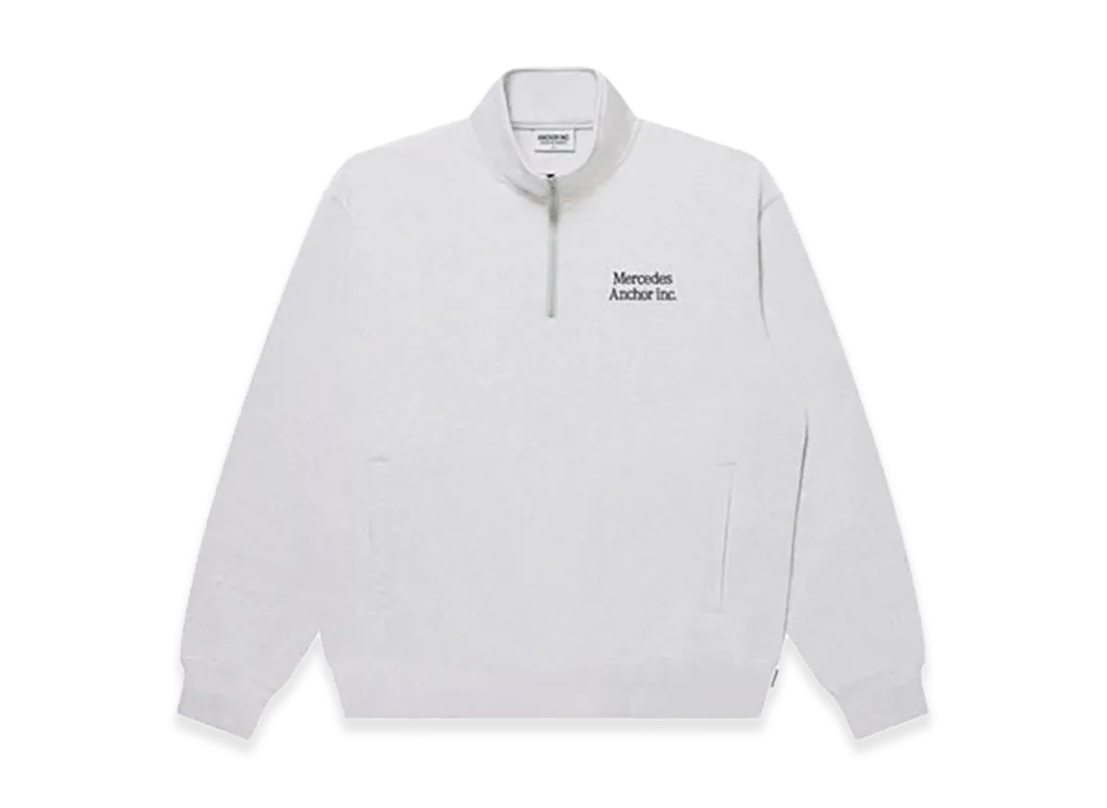 Mercedes Anchor inc. Half-zip Sweat "Ash"
