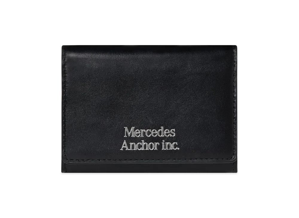 Mercedes Anchor inc. Leather Card Case "Black"