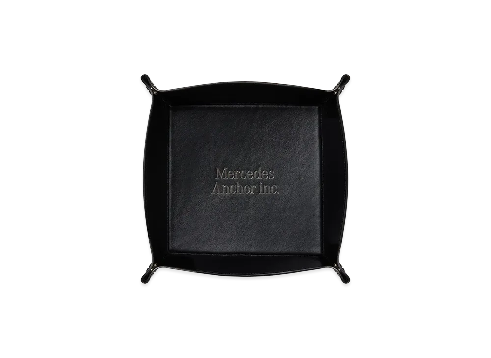 Mercedes Anchor inc. Leather Tray "Black"