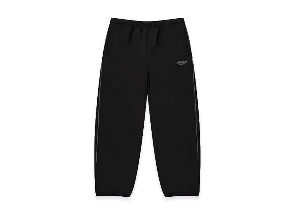 Mercedes Anchor inc. Reflective Sport Poly Track Pants "Black"