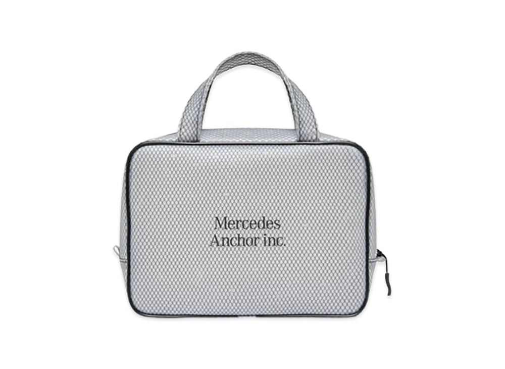 Mercedes Anchor inc. Pvc Mesh Pouch "White"