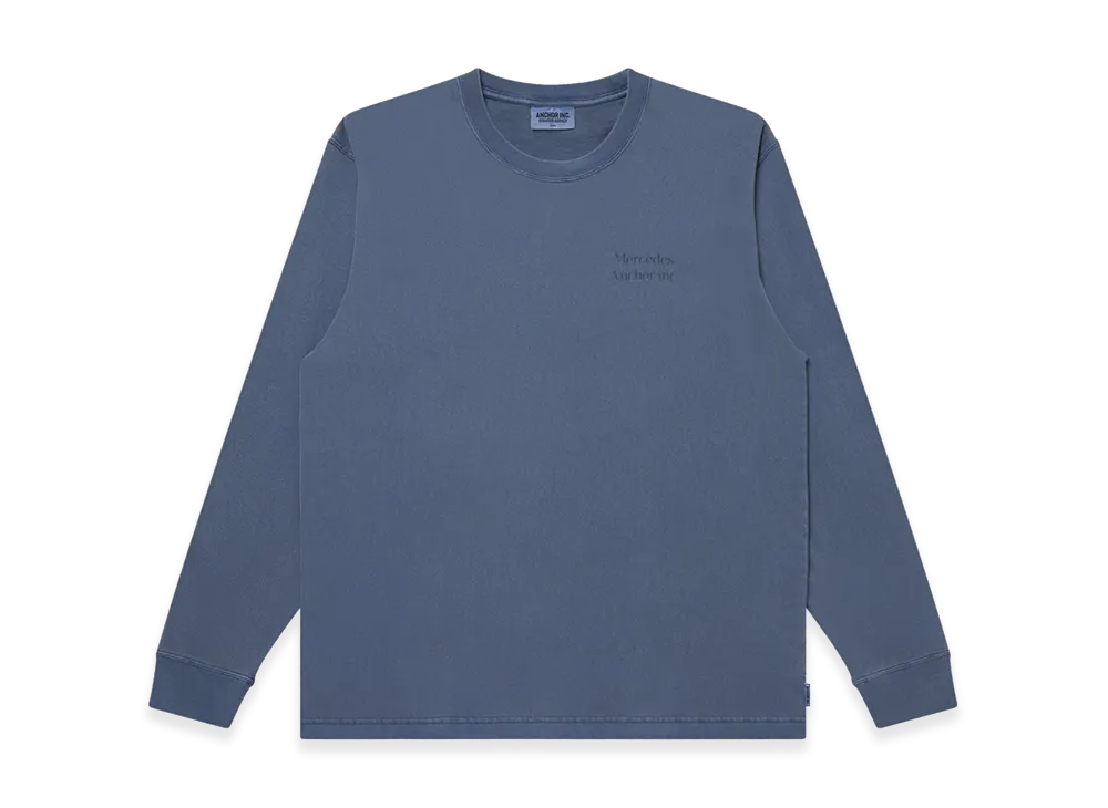 Mercedes Anchor inc. Pigment Dyed L/S Tee "Lavender"