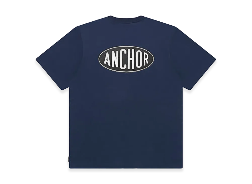 Mercedes Anchor inc. Oval Logo Tee "Navy"
