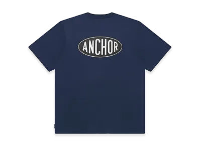 Mercedes Anchor inc. Oval Logo Tee "Navy"