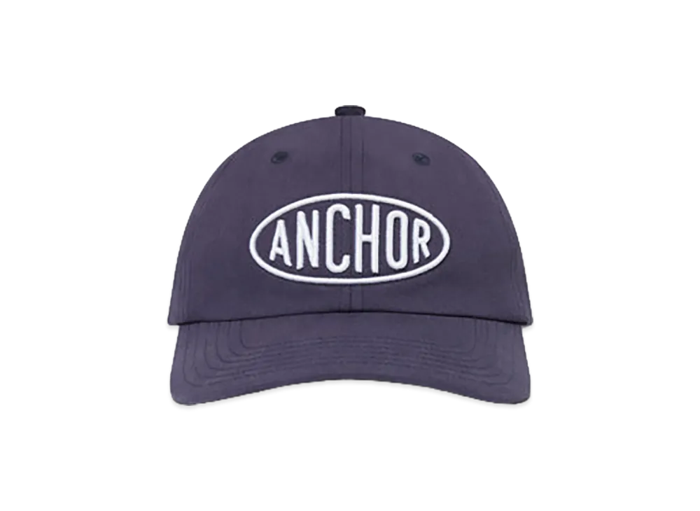 Mercedes Anchor inc. Oval Logo Embroidered Cap "Navy"