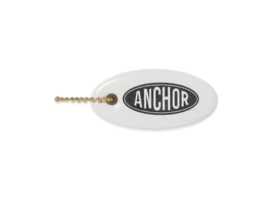 Mercedes Anchor inc. Oval Floating Keychain "White"