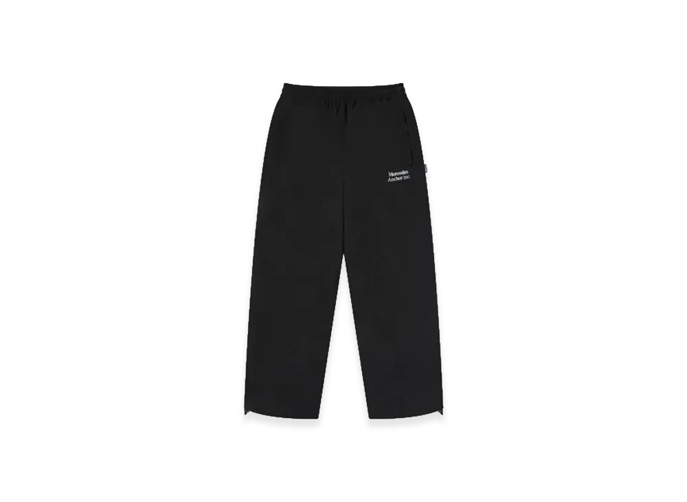 Mercedes Anchor inc. Nylon Track Pants "Black"
