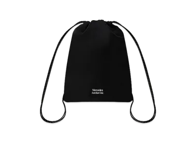 Mercedes Anchor inc. Reflector Drawstring Gym Bag "Black"