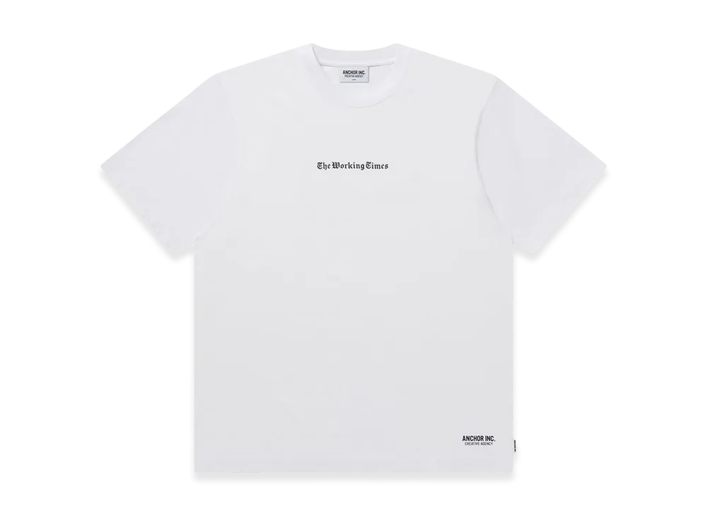 Mercedes Anchor inc. The Working Times Tee "White"