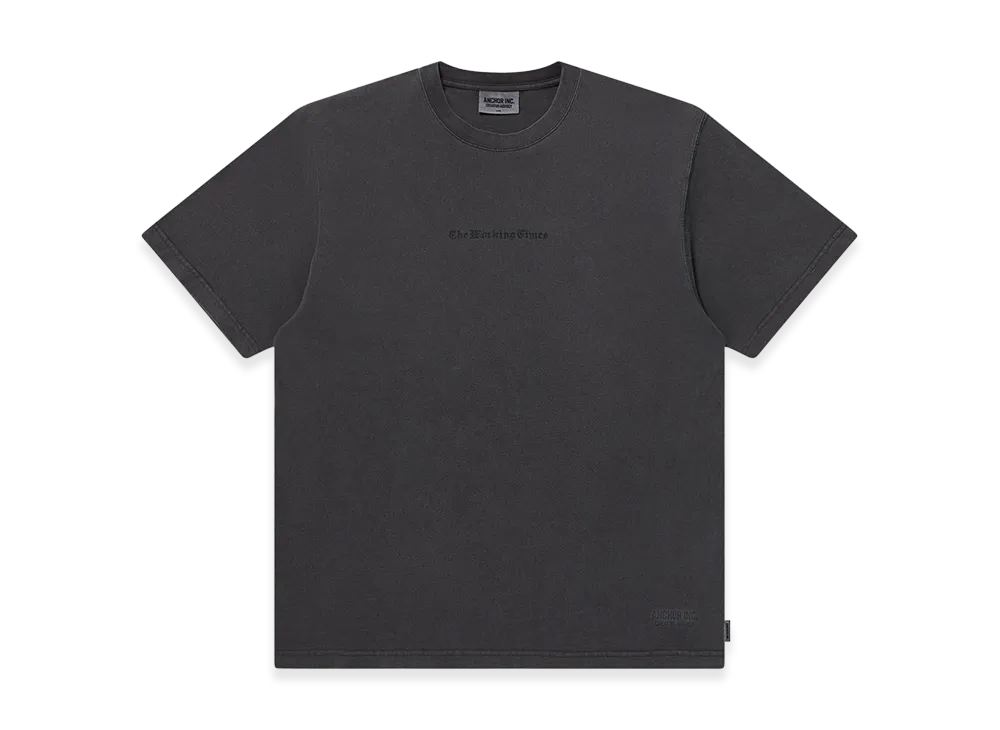 Mercedes Anchor inc. The Working Times Tee "Charcoal"