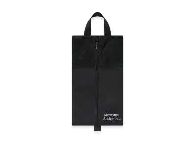 Mercedes Anchor inc. Mesh Gym Shoes Bag "Black"