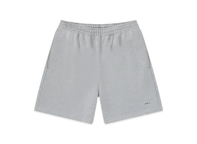 Mercedes Anchor inc. Bold Logo Patched Sweat Shorts "Heather Gray"