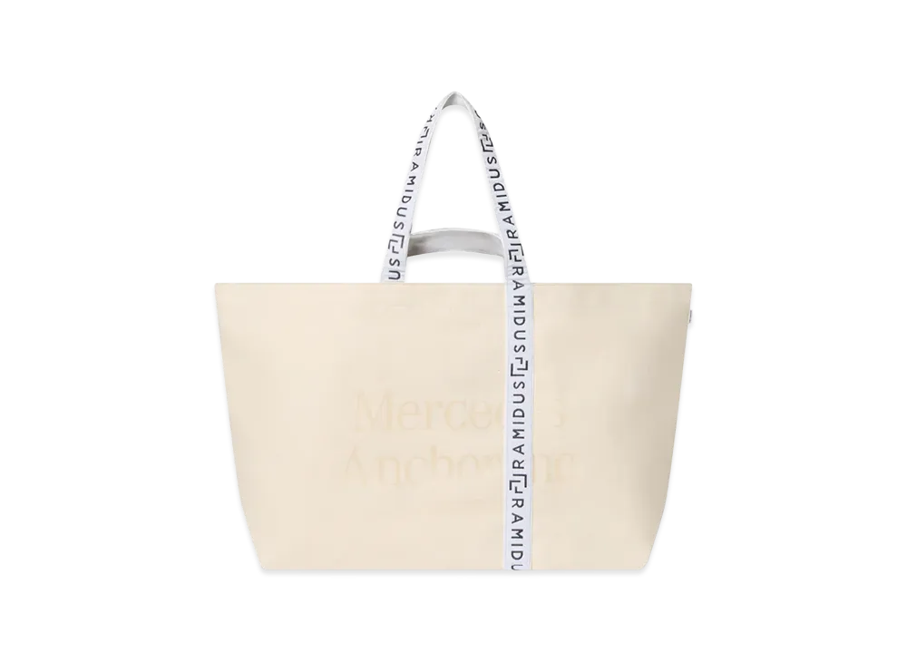 Mercedes Anchor inc. XL Tote Manufactured By Ramidus "Natural"