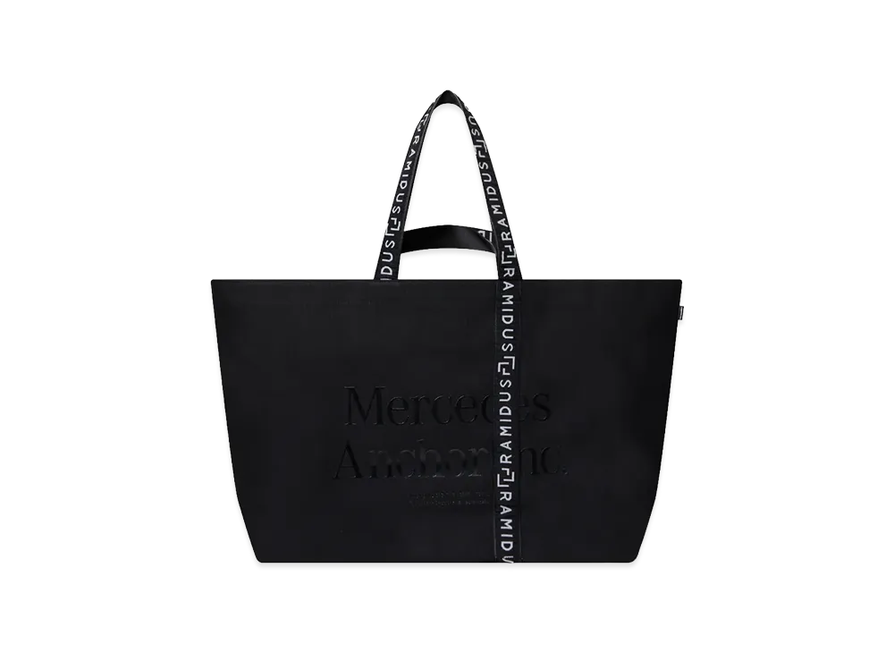 Mercedes Anchor inc. XL Tote Manufactured By Ramidus "Black"