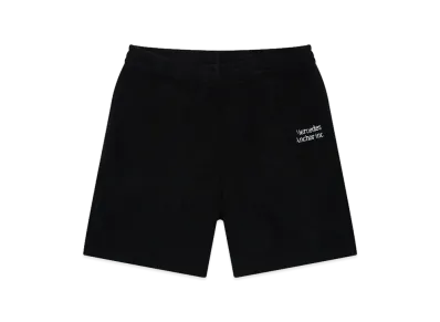 Mercedes Anchor inc. Logo Pile Shorts "Black"