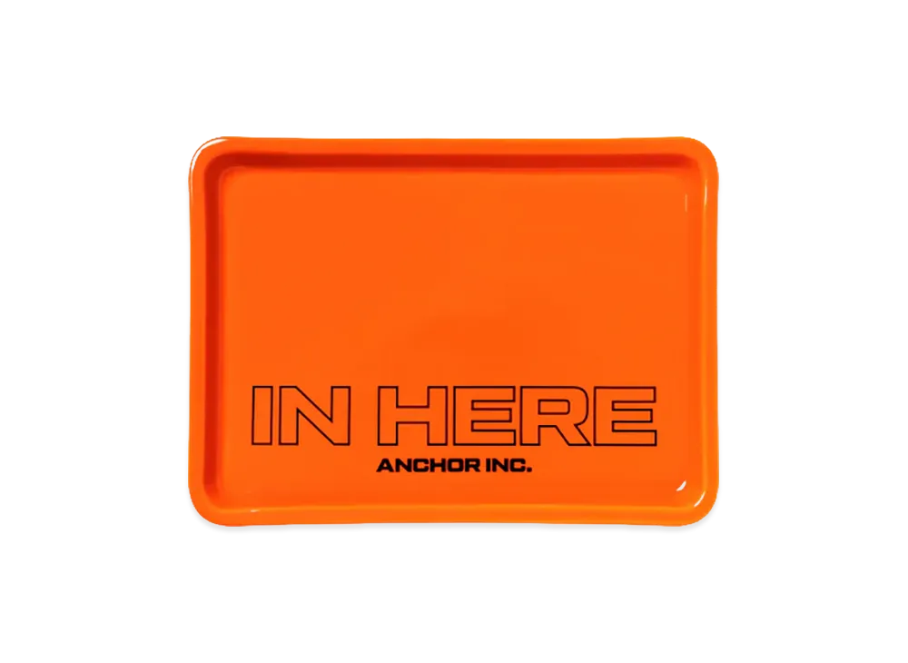 Mercedes Anchor inc. In Here Ceramic Tray "Orange"
