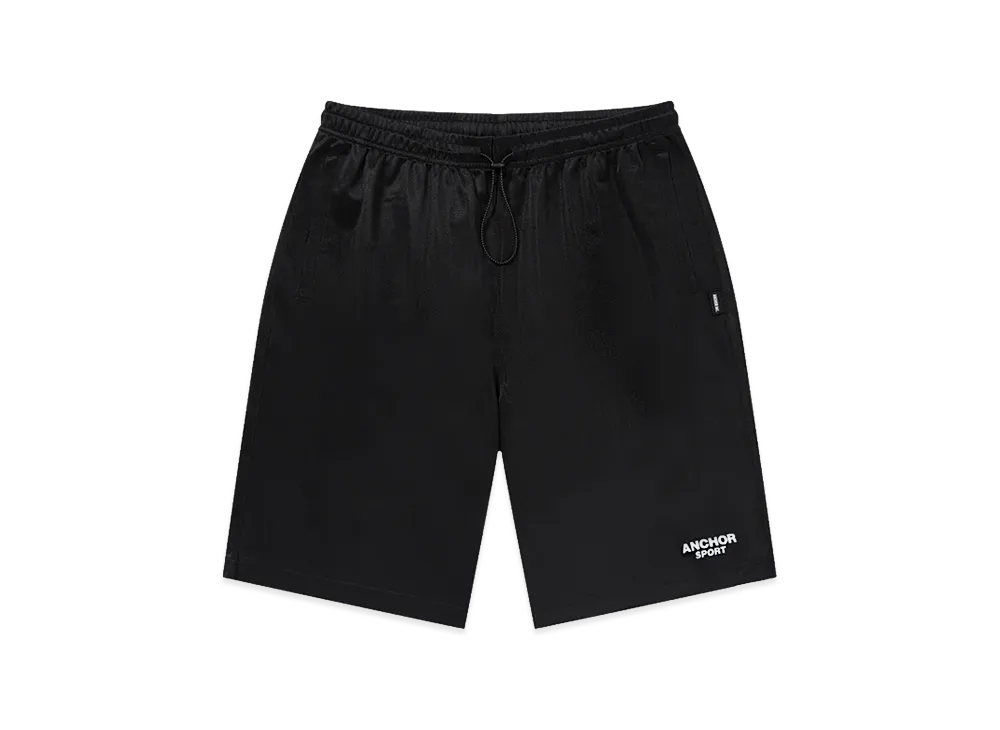 Mercedes Anchor inc. Sport Logo Jersey Shorts "Black"