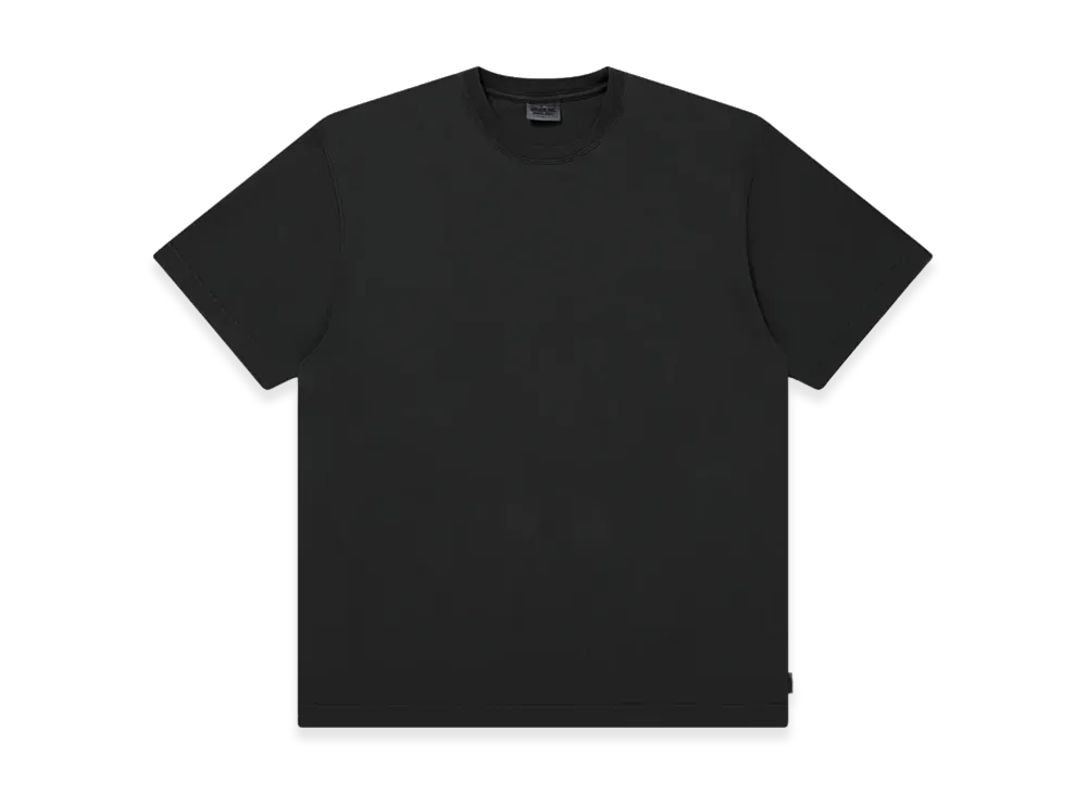 Mercedes Anchor inc. One Line Logo Pigment Dye S/S Tee "Black"
