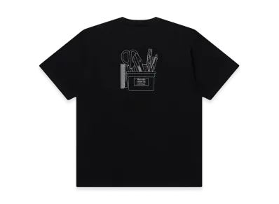 Mercedes Anchor inc. Stationery Pocket Tee "Black"