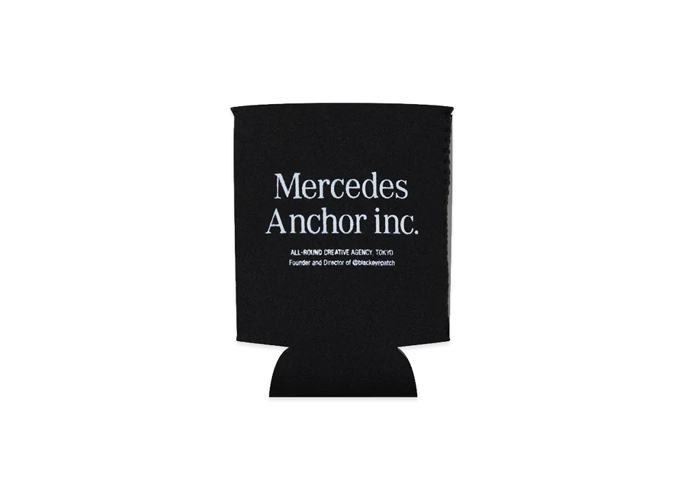 Mercedes Anchor inc. Logo Coozie "Black"